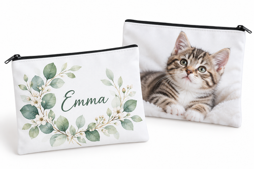 Trousse personnalisée recto verso – 20 × 15 cm