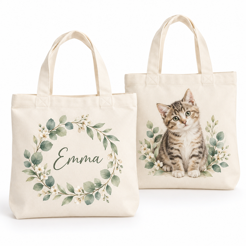 Sac personnalisé recto verso – 30 × 25 cm