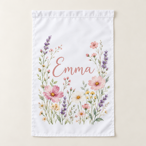 Drapeau personnalisé – 26 × 46 cm