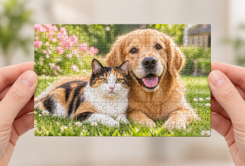Puzzle photo personnalisé – 150 pièces – 10,5 × 15,5 cm