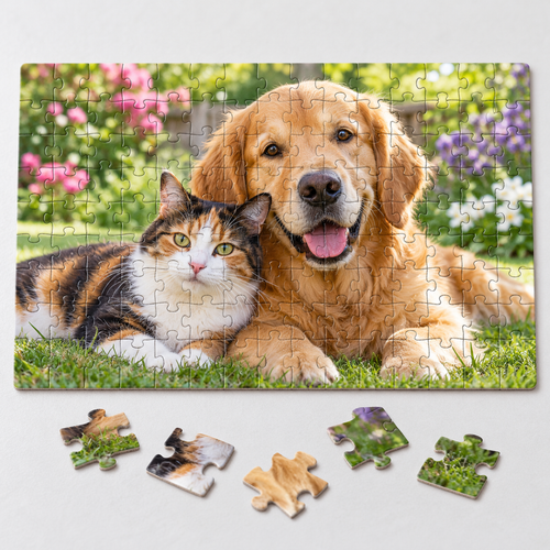 Puzzle photo personnalisé – 150 pièces – 10,5 × 15,5 cm