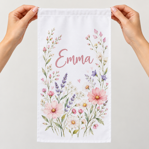 Drapeau personnalisé – 26 × 46 cm