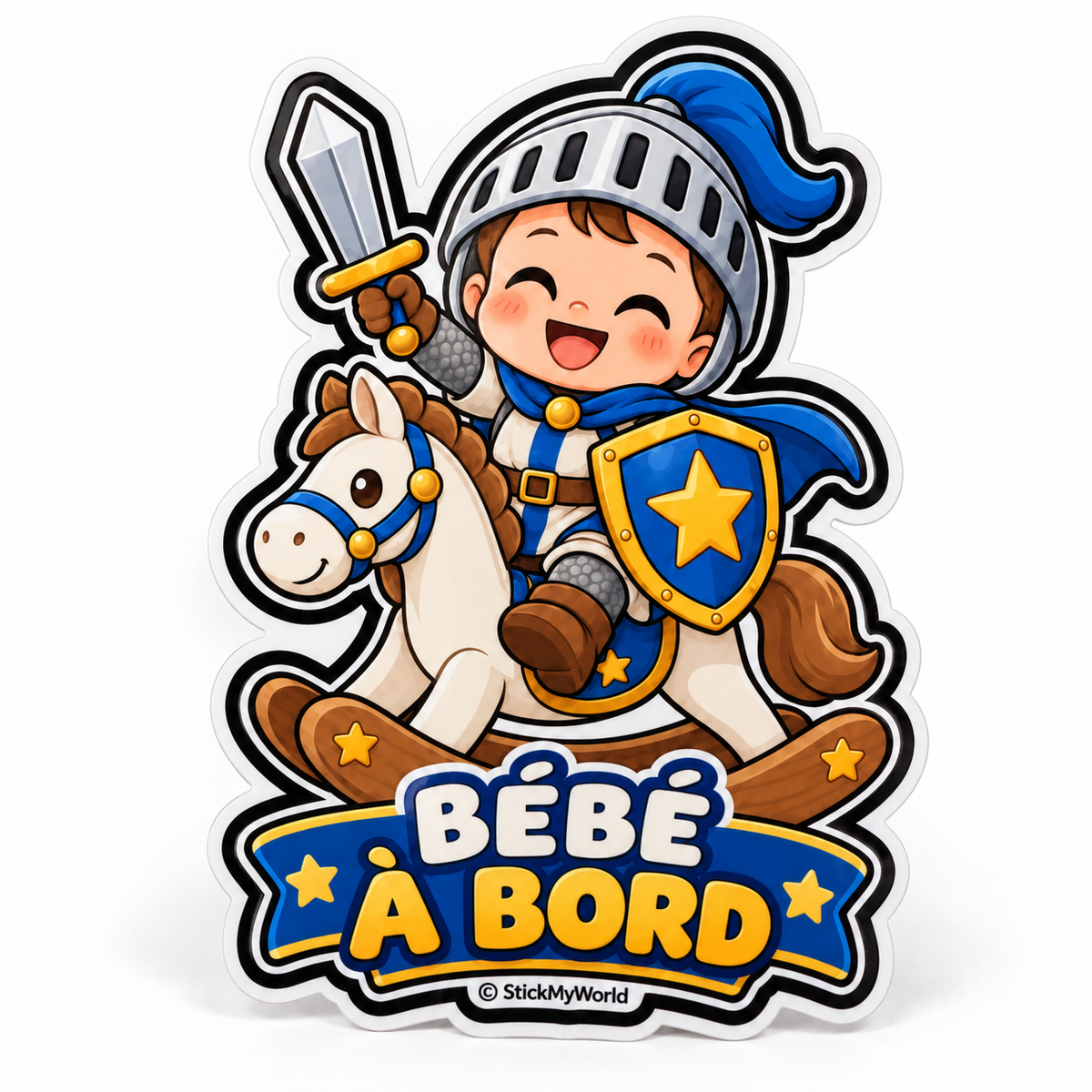 Bébé à bord – Petit chevalier