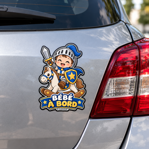 Bébé à bord – Petit chevalier