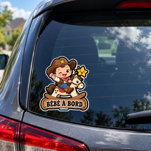 Bébé à bord – Petit cowboy
