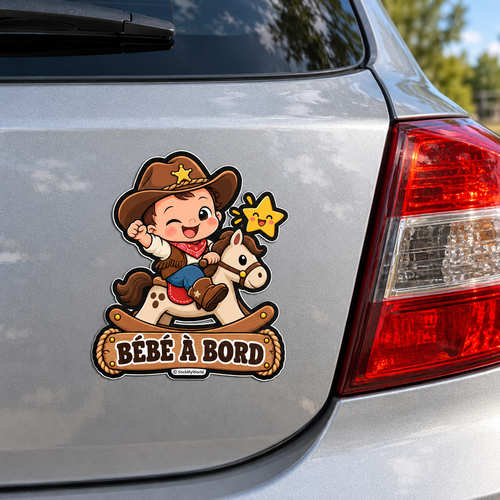 Bébé à bord – Petit cowboy