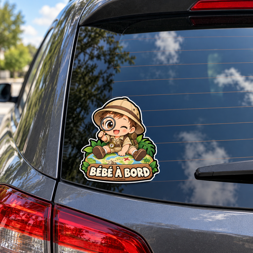 Bébé à bord – Petit explorateur