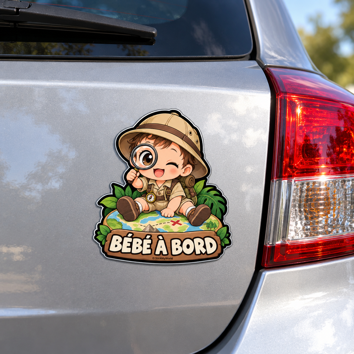 Bébé à bord – Petit explorateur