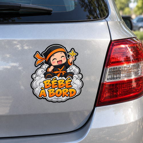 Bébé à bord – Petit ninja