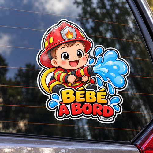 Bébé à bord – Petit pompier